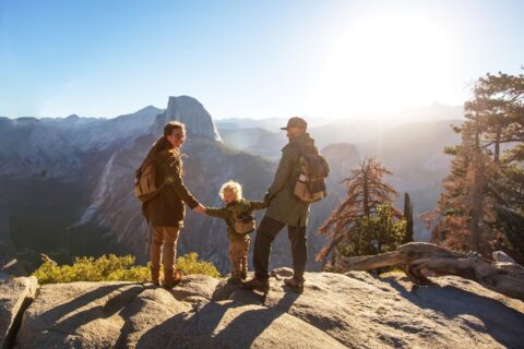 Easy hikes in Yosemite - Yosemite family hiking